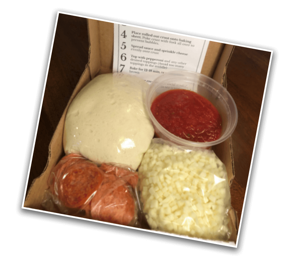 Pizza Kits: Pizza Anytime Hot and Fresh